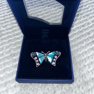 SWAROVSKI Butterfly Pin
